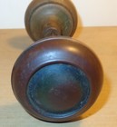 2 Different Old Antique Vintage Ornate Metal Doorknobs Door Knobs   1 Stem