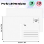 Blank Postcards For Mailing 300 Gsm Heavy Cardstock Postcard 4x6 94p