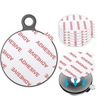 Azxyi 6 Pcs Clear Adhesive Replacement For Suction Cup Dashboard Phone Mount - 