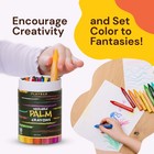 Jumbo Crayons  18 Colors For Preschool Supplies  Washable Crayons