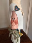 Vintage 2001 Cypress Knee Pilgrim Woman 14 5  Folk Art Thanksgiving Signed