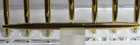 Lot Of 5 Terzetti   slim  Plus Gold gt Ballpoint Pens-uniform Pen-usa Seller
