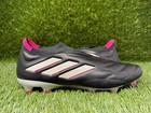 Adidas Copa Pure   Fg Hq8895 Black White Mens Size 11 Soccer Cleats Laceless