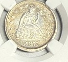 1875-s s Twenty Cent Piece Ngc Unc Details