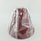 New Clip On Mini Lamp Shade Fabric Chandelier Light Shade Red 5 
