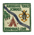 1962 Chief Shabbona Council Camporee Boy Scout Bsa Patch