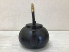 Y2585 Kyusu Copper Teapot Pot Signed Box Tea Ceremony Japan Antique Vintage
