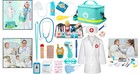 Kids Doctor Kit 34 Pcs Playset With Medical Bag For Ages 3-5  Blue