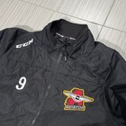 Mens Ccm Aviator 9 Black Rink Suit Team Jacket Size Small