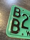 1970 Wisconsin Truck License Plate Tag Original Bb 27-815 Loct8