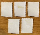 Togo Stamps From 1964-65  Set Of 5  Airmail  Birds  Used  Previously Hinged 