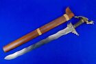 Antique 19 Century Philippines High Rank Official Moro Kris Sword W  Scabbard