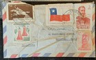 Z chl-205  Chile 1970  2  Airmail Covers From Correos De Chile To Emsworth Uk