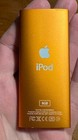 Apple Ipod Nano 4th Gen Orange  8 Gb  Great Condition - No Power Cord earphones