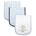 Unisex Baby Cotton Burp Cloths With Fiber Filling Boy Thank Heaven One Size