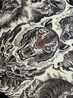 2018 Original Tim Lehi Traditional Tattoo Flash Sheet  Stamped Tigers 18x24