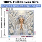 Angel Pearl Art Kits For Adults  5d Pearl Diamond Art Kit  12 X 12 Inch