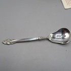 Vintage Serving Dish And Spoon Silverplate  7in Side