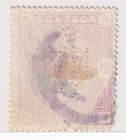 Gb Qv 1883-84 5 Shillings High Value Perfin Used     Faults