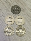 Vintage Transportation Tokens