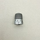 Antique Sterling Silver Heart Dome Simons Bros   Co Thimble Sewing Collectible