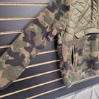 Columbia Women s Camo Quilted Sherpa Fleece Hoodie Pullover Anorak Green Sz Xl