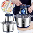 Home Use Electric Meat Grinder 5l Stainless Steel Meat Grinder Commercial Mixer