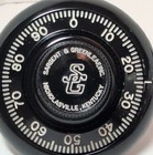 Vintage S g  sargent   Greenleaf  Inc  Safe Dial W  Bolt- Short Spindle 