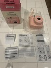 Fujifilm Instax Mini 8 Instant Camera Pink rose W  Box   Manuals