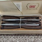 Vintage Cross Century Chrome Ball Point Pen  Mechanical Pencil Set 3501 Read
