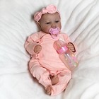 Handmade Reborn Baby Dolls Vinyl Silicone Real Girl Doll Realistic Newborn Gift