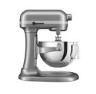 New Kitchenaid 5 5 Quart Bowl-lift Stand Mixer Ksm55sjsxcu Contour Silver