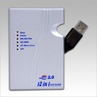 Sabrent External 12-in-1 Usb 2 0 Flash Memory Card Reader writer