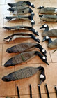 Sport Plast Foldable Canadian Canada Goose Geese Decoys Dozen 12 Made In Italy