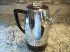 Vtg 1953 Universal Art Deco 8 Cup Coffeematic Percolator Coffee Pot 4410