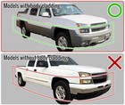 Lh 2002-2006 Chevy Avalanche Rear Quarter-front Section  models With Cladding 