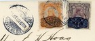 Mexico Sc 578  579-mazatlan-23 oct 1918-to Usa-scarce-nice Condition      a87699