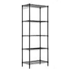 60 x22 x12  5 Layer Wire Shelving Rack Adjustable Shelf Storage Unit Commercial