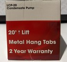 Diversitech Lcp-20 Condensate Pump 120v 2 5a Indicator Lights Metal Hang Tabs