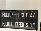 Nyc Subway Vintage Roll Sign Box Antique Train Station