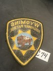 Wyoming Highway Patrol Patch - C74