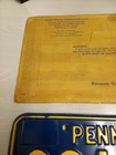 Rare 1973-1976 T Sticker Pennsylvania License Plate Bicentennial Base Mint
