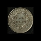 1809 Classic Head Half Cent - Free Shipping Usa