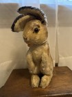 Steiff Bunny Rabbit Manni 1960s Vintage Mohair Made In Germany 11 Inch W  Button