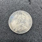 1912 Newfoundland 20 Cents Sterling Silver Coin King George V Canada
