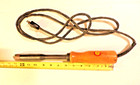 Drake No  315 60w Heavy Duty Soldering Iron Made In Usa - Vintage Wooden Handle