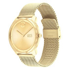 Movado Bold 3601015 Trend Element Gold Dial Gold Stainless Bracelet Mens Watch