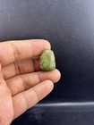 Very Rare Old Vintage Large Tibetan Turquoise Stone Bead Worn Patina