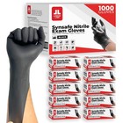 Black Nitrile Exam Gloves - 4 Mil  Latex-free  Powder-free  Extra Strong - 1000