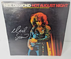 Autographed Signed Neil Diamond Lp Vinyl Record - Hot August Night - No Coa Read
